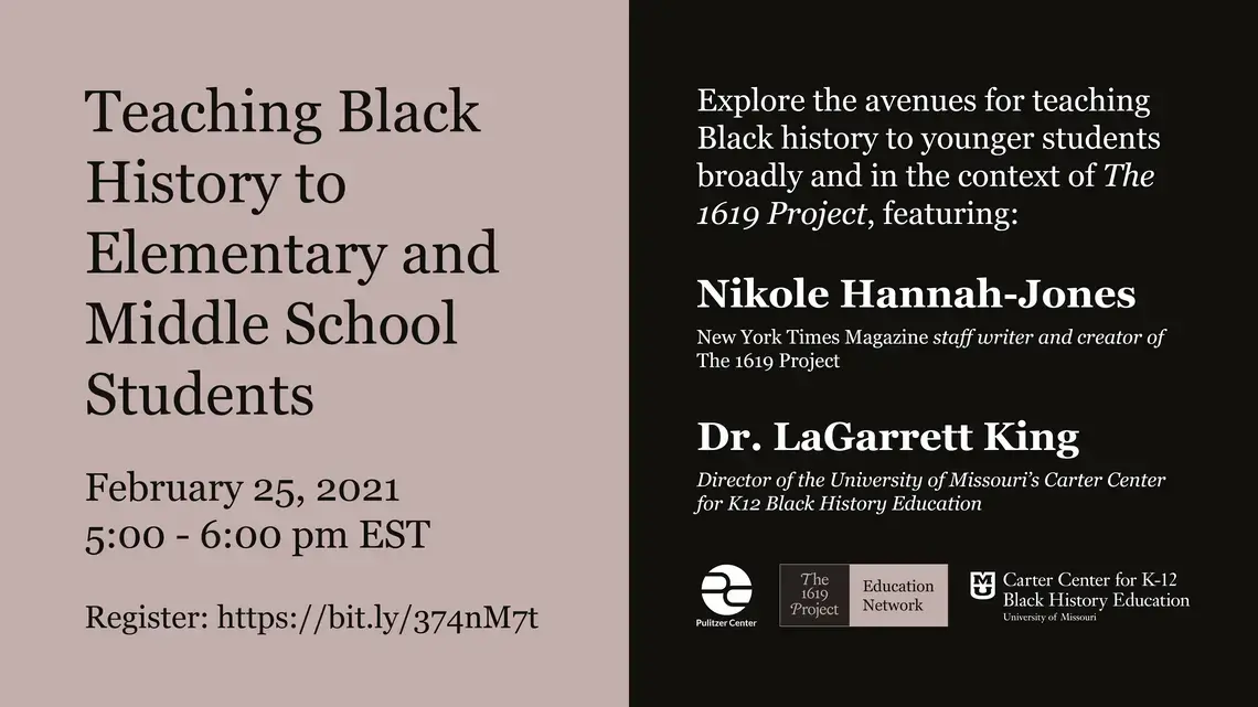Teaching Black History to Elementary and Middle School Students